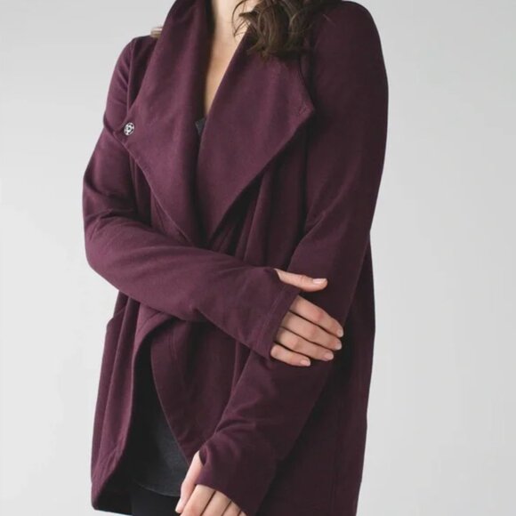 lululemon athletica Jackets & Blazers - Lululemon Athletica Burgundy Blazer